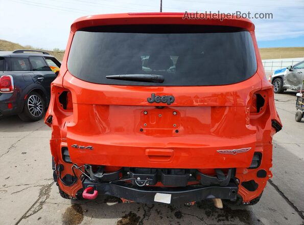 ZACNJDC18MPM28703 2021 JEEP RENEGADE Orange Հետևի տեսք
