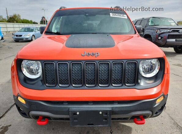 ZACNJDC18MPM28703 2021 JEEP RENEGADE Orange Դիմացի տեսք