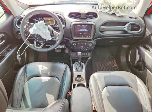 ZACNJDD12NPN67337 2022 JEEP RENEGADE Red Widok deski rozdzielczej