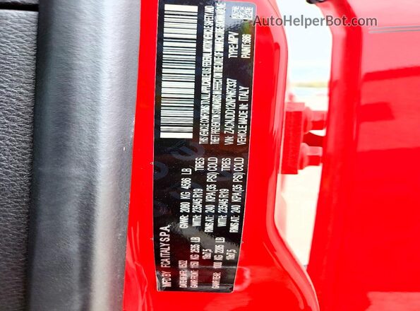 ZACNJDD12NPN67337 2022 JEEP RENEGADE Red Widok komory silnika