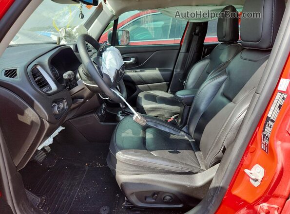 ZACNJDD12NPN67337 2022 JEEP RENEGADE Red Widok wnętrza z przodu