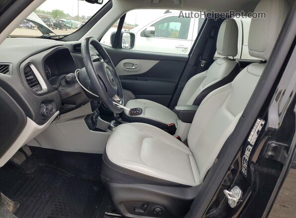 ZACNJDD15NPN73777 2022 JEEP RENEGADE Черный Вид салона спереди
