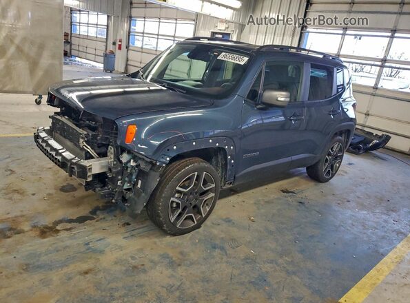 ZACNJDD16MPM17505 2021 JEEP RENEGADE Черный Передняя левая четверть