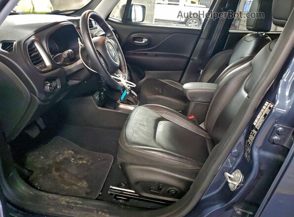 ZACNJDD16MPM17505 2021 JEEP RENEGADE Черный Вид салона спереди