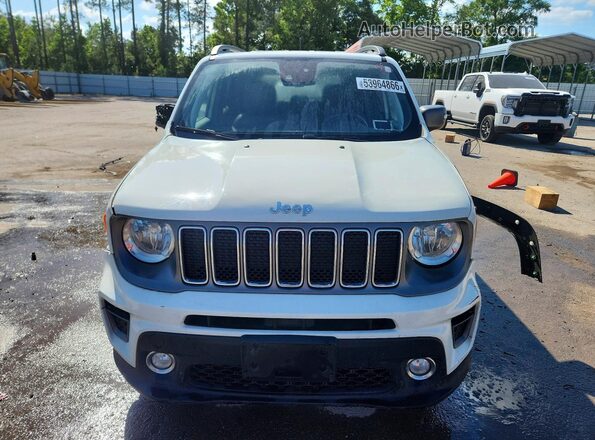 ZACNJDD17MPM94545 2021 JEEP RENEGADE Белый Вид спереди