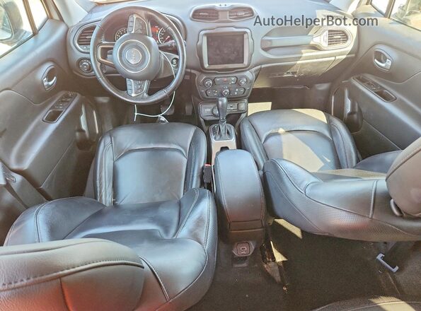 ZACNJDD17MPM94545 2021 JEEP RENEGADE Белый Вид панели приборов