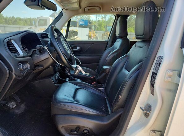 ZACNJDD17MPM94545 2021 JEEP RENEGADE Белый Вид салона спереди