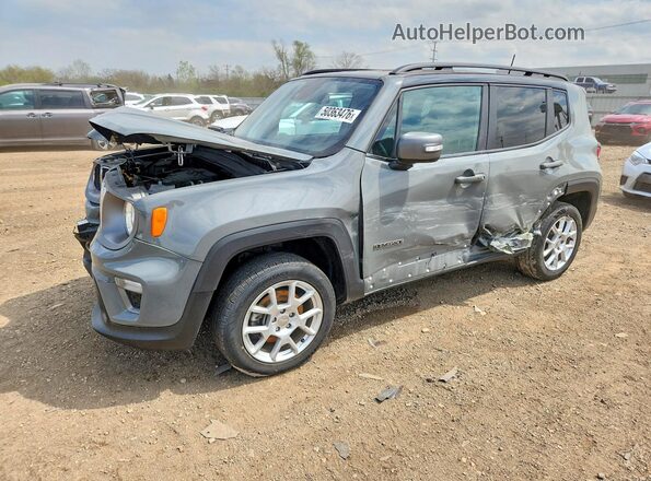 ZACNJDD17MPN19248 2021 JEEP RENEGADE Серый Передняя левая четверть