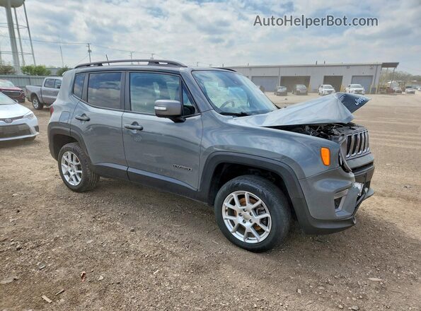 ZACNJDD17MPN19248 2021 JEEP RENEGADE Серый Передняя правая четверть