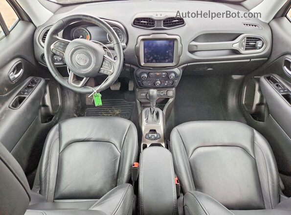 ZACNJDD17MPN19248 2021 JEEP RENEGADE Серый Вид панели приборов