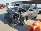 2024 Dodge Hornet R Gray vin: ZACPDFCW1R3A33013 Damage: Left Front Fender, Severe Damage, Replacement Required