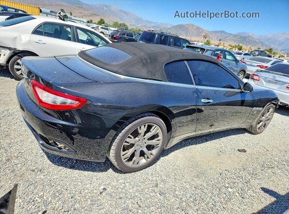 ZAM45MMA8G0163188 2016 MASERATI GRANTURISM Black Trasero derecho