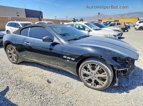 ZAM45MMA8G0163188 2016 MASERATI GRANTURISM Black Delantero derecho
