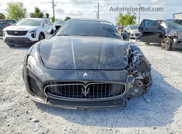 ZAM45VLAXG0176709 2016 MASERATI GRANTURISM Black Widok z przodu