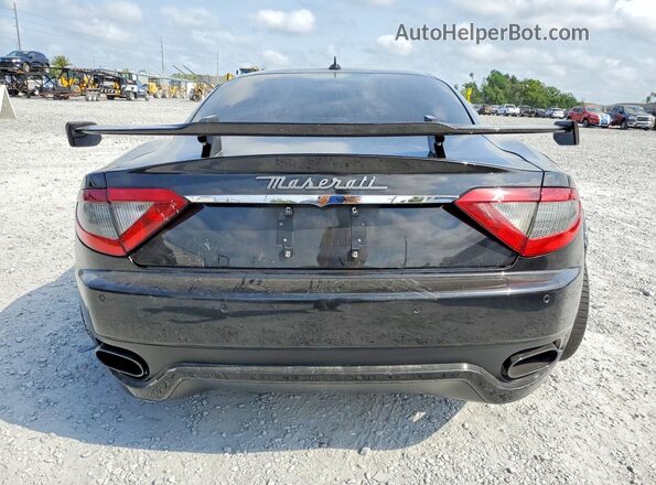 ZAM45VLAXG0176709 2016 MASERATI GRANTURISM Black Widok z tyłu
