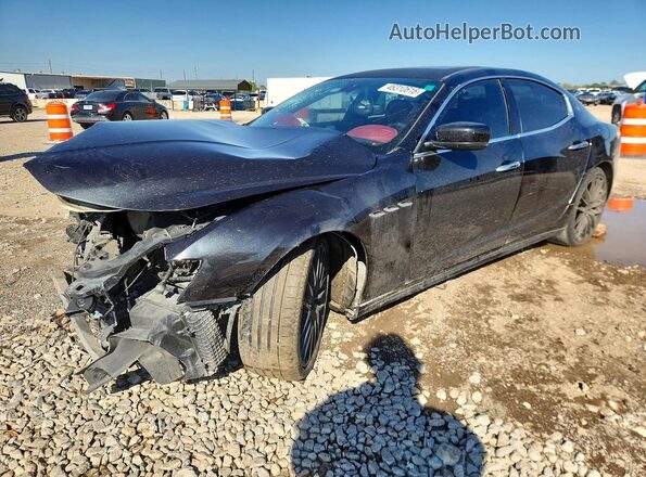 ZAM57RSA3G1185284 2016 MASERATI GHIBLI Черный Передняя левая четверть