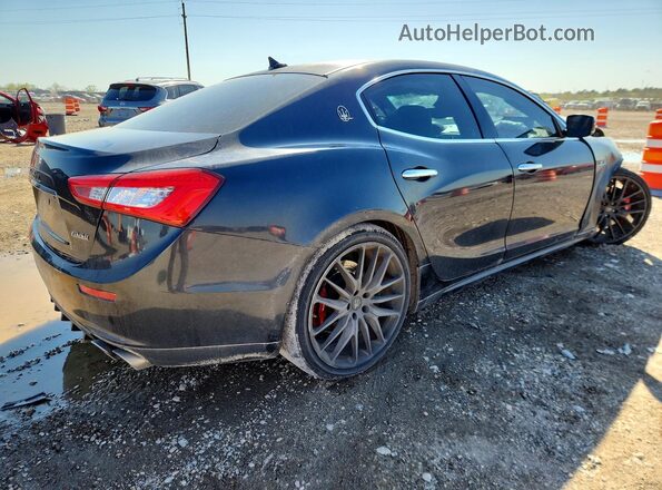 ZAM57RSA3G1185284 2016 MASERATI GHIBLI Черный Задняя правая четверть