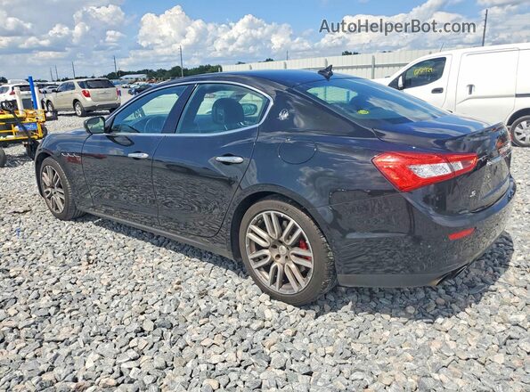ZAM57RSA5H1213264 2017 MASERATI GHIBLI Black უკანა მარცხენა
