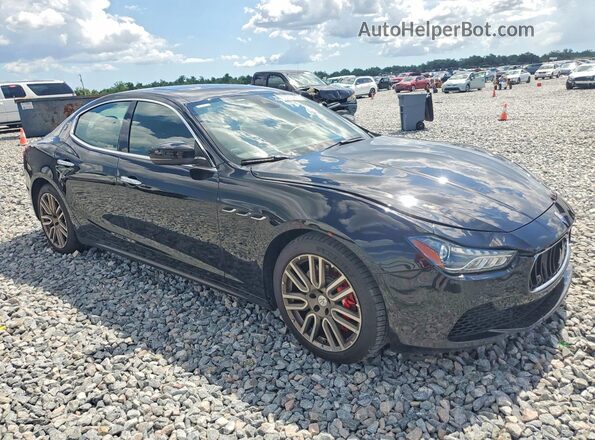 ZAM57RSA5H1213264 2017 MASERATI GHIBLI Black წინა მარჯვენა