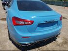 2016 Maserati Ghibli S Light Blue vin: ZAM57RSAXG1185217
