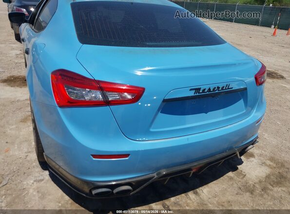 ZAM57RSAXG1185217 2016 MASERATI GHIBLI Light Blue 