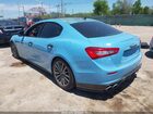 2016 Maserati Ghibli S Light Blue vin: ZAM57RSAXG1185217