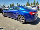 2017 Maserati Ghibli S Blue vin: ZAM57RSS2H1211223