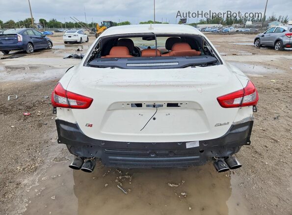 ZAM57RTA3G1178706 2016 MASERATI GHIBLI White Vista trasera