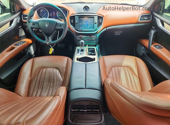 ZAM57RTA3G1178706 2016 MASERATI GHIBLI White Vista del salpicadero
