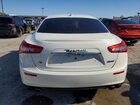 2016 Maserati Ghibli S Белый vin: ZAM57RTA6G1176934