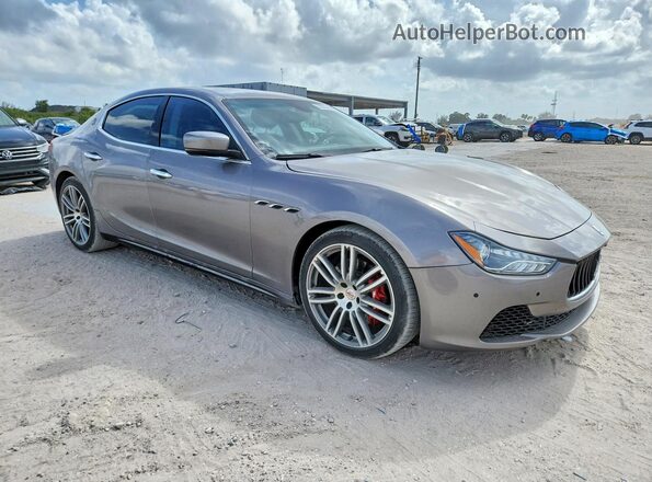 ZAM57RTAXG1189685 2016 MASERATI GHIBLI Gray წინა მარჯვენა