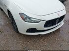 2017 Maserati Ghibli S Q4 Белый vin: ZAM57RTL6H1219039
