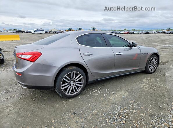 ZAM57RTL7H1247125 2017 MASERATI GHIBLI Gray Задня права чверть