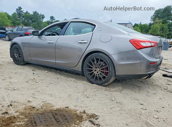 ZAM57RTS4H1226613 2017 MASERATI GHIBLI Gray Tył lewy