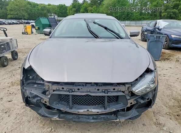 ZAM57RTS4H1226613 2017 MASERATI GHIBLI Gray Widok z przodu