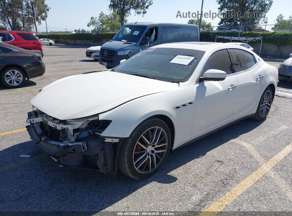 ZAM57XSA3K1316128 2019 MASERATI GHIBLI White Przód lewy