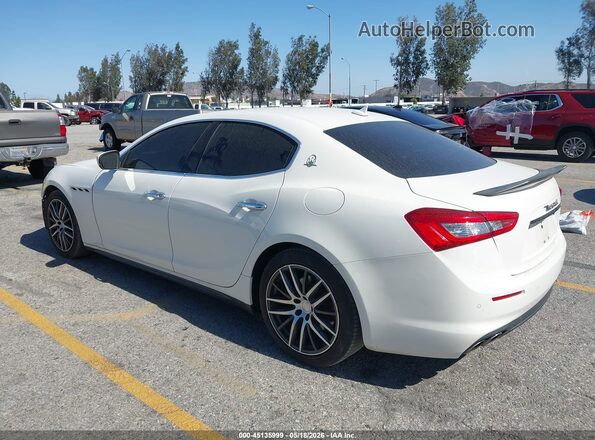 ZAM57XSA3K1316128 2019 MASERATI GHIBLI White Tył lewy