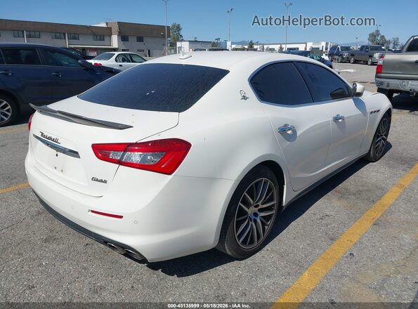ZAM57XSA3K1316128 2019 MASERATI GHIBLI White Tył prawy