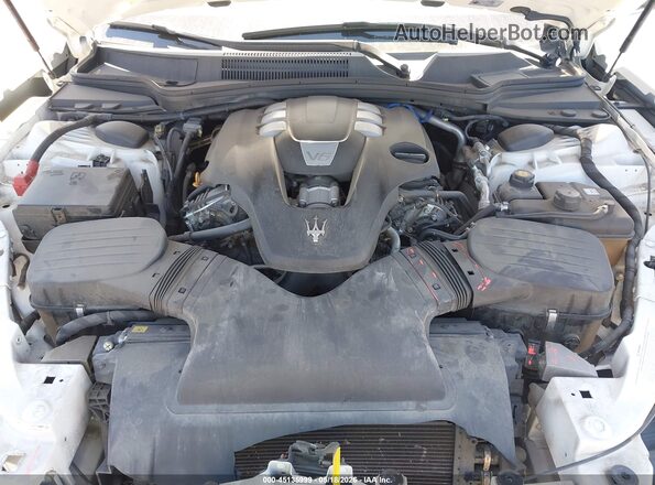 ZAM57XSA3K1316128 2019 MASERATI GHIBLI White Widok z tyłu