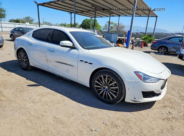 ZAM57XSA3L1344464 2020 MASERATI GHIBLI Белый Передняя правая четверть