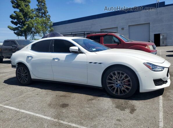 ZAM57XSA3L1355674 2020 MASERATI GHIBLI Белый Передняя правая четверть