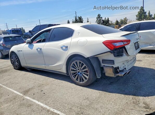ZAM57XSA3L1355674 2020 MASERATI GHIBLI Белый Задняя левая четверть