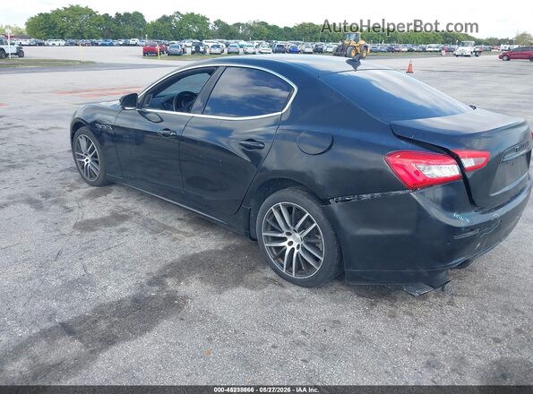 ZAM57XSA5H1206058 2017 MASERATI GHIBLI Black Tył lewy