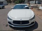 2017 Maserati Ghibli   White vin: ZAM57XSA6H1198990