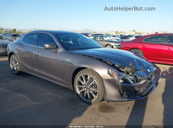 ZAM57XSA8PX413992 2023 MASERATI GHIBLI Gray Передня права чверть