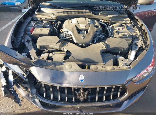 ZAM57XSA8PX413992 2023 MASERATI GHIBLI Gray Вид ззаду