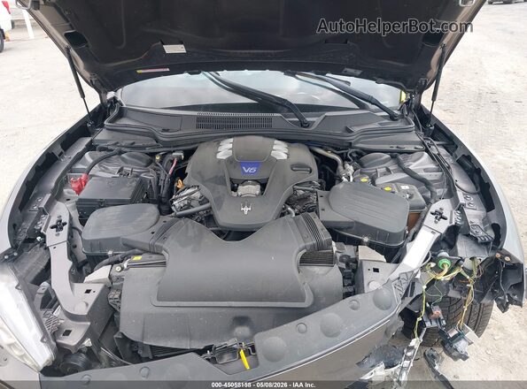 ZAM57YSA9K1314745 2019 MASERATI GHIBLI Gray Вид ззаду