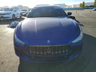 2019 Maserati Ghibli S Синий vin: ZAM57YTA2K1309899