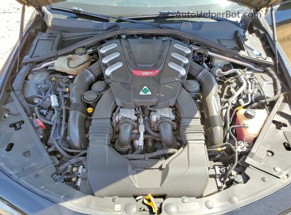 ZARFAEAV2H7541851 2017 ALFA ROMEO GIULIA Черный Вид задней части салона
