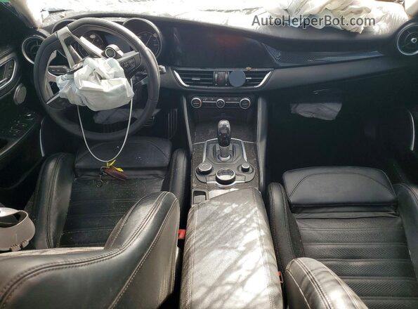 ZARFAECN0J7597354 2018 ALFA ROMEO GIULIA Синий Вид панели приборов